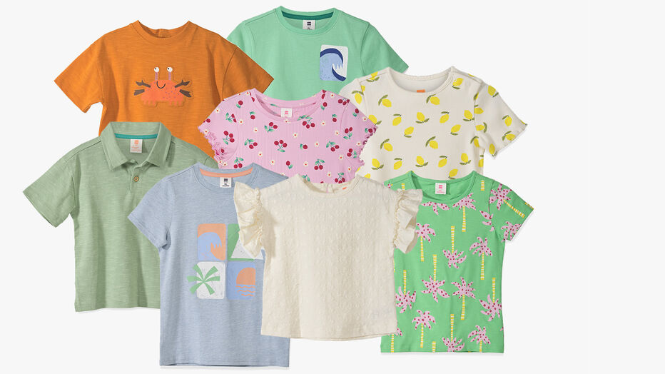 baby- en kinder t-shirts